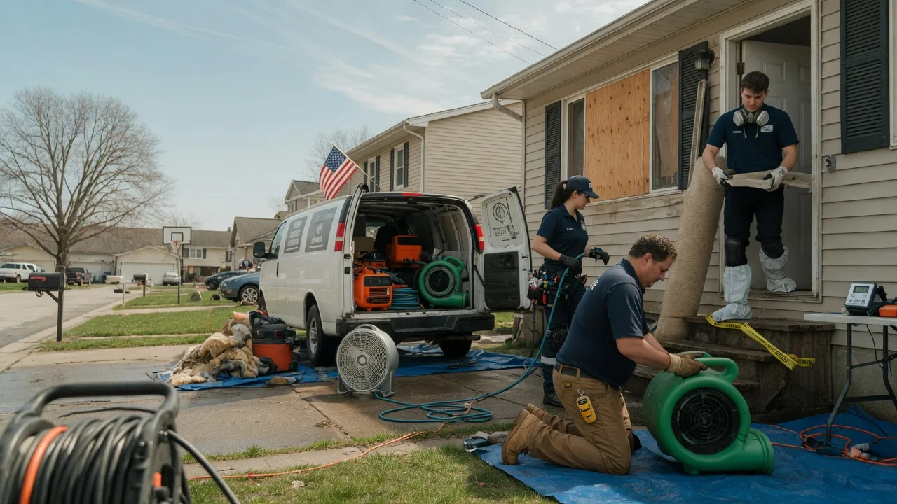 Water Damage Restoration in Bridgeport, CA near me